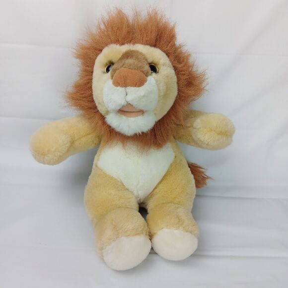 1993 Cuddle Wit Lion Plush Stuffed Animal Toy 12 in Safari Jungle Imaginary Fun - Picture 1 of 8